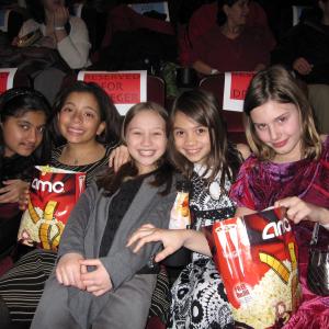 Meredith and her friends at the Chicago Premiere of Extraordinary Measures.