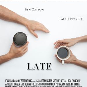 Sarah Deakins and Ben Cotton in Late (2012)