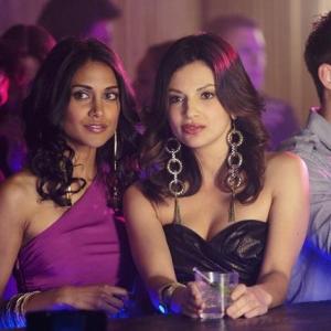 Still of Melanie Chandra and Floriana Lima in The Nine Lives of Chloe King (2011)