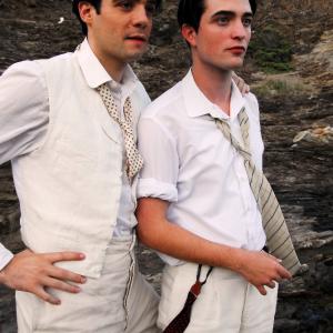 Still of Robert Pattinson and Javier Beltrán in Little Ashes (2008)