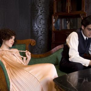 Still of Marina Gatell and Javier Beltrán in Little Ashes (2008)