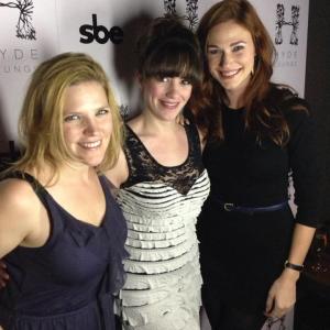 Sundance 2012. With Calliope Porter, Maritza Cabrera, and Erin Breen