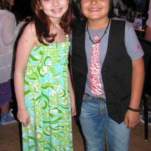 Parker Contreras and Piper Harris at CARE Awards 2010