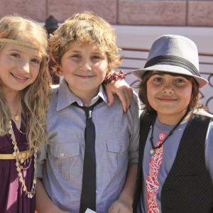 Madison Leisle Bryce Hurless and Parker Contreras at CARE Awards 2010