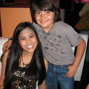 Parker Contreras and Ashley Argota of True Jackson VP for Jeans Bring Dreams Concert and Gifting Suite