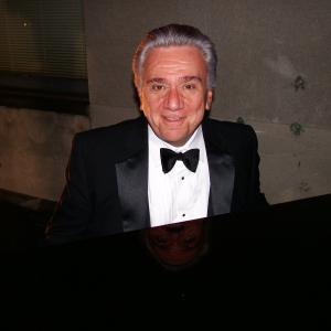 Standing in for Marvin Hamlish, at the tony Awards at the piano on top of the Marquee at Radio City Music Hall.