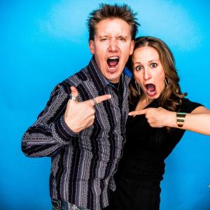 Kimberly Spencer aka Kim MacKenzie with Spike Spencer at Geek Cred Launch Party