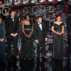 Paul Isaacs, Nathan Flanagan-Frankl, Zaineb Abdul-Nabi and Mackenna Millet at event of The Oscars (2014)