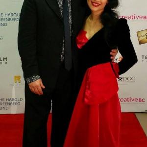 Nhi Do and Gabriel Carter at the 2015 Crazy 8s Gala Red Carpet