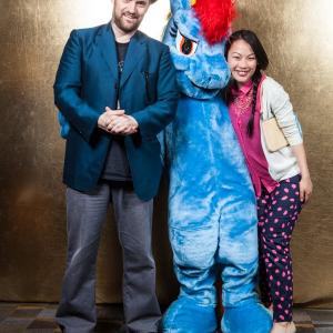 Nhi Do and Gabriel Carter at the Vancouver premiere of A Brony Tale 2014