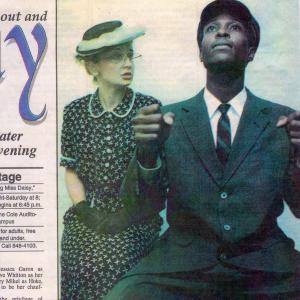 Gregory Mikell in a stage production of Alfred Uhrys Driving Miss Daisy 1995