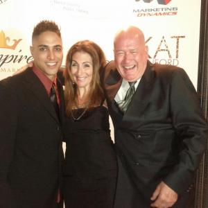 With 2012 Gulf Coast Film Festival's Celebrity Guest Speaker Brandon Smith and fellow actor from 