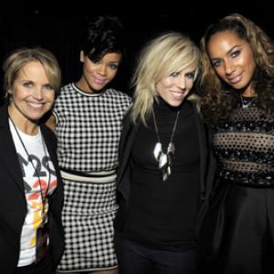 Katie Couric Natasha Bedingfield Rihanna and Leona Lewis