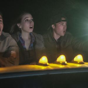 Still of Emory Cohen Callan McAuliffe and Sarah Sutherland in Beneath the Harvest Sky 2013