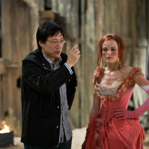 Still of Kate Bosworth and Sngmoo Lee in The Warriors Way 2010