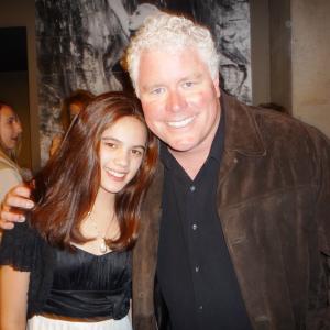 Christine Mascolo with Director Sean McNamara at the March 9 2011 premiere of Soul Surfer