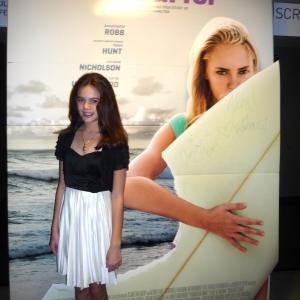 Christine Mascolo at the March 9 2011 premiere of Soul Surfer