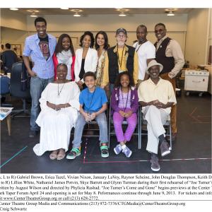 Full cast of Joe Turners Come and Gone Directed by Phylicia Rashad at The Mark Taper forum