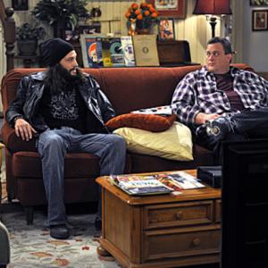 John Charles Meyer and Billy Gardell in the CBS show 