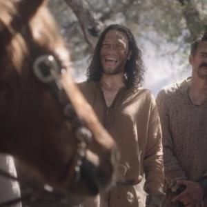 John Charles Meyer James Franco Daniel Betances and Daren Flam in Don Quixote The Ingenious Gentleman of La Mancha directed by Dave Dorsey 2015