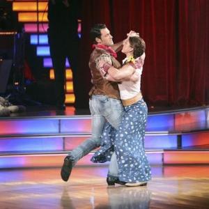 Still of Maksim Chmerkovskiy and Hope Solo in Dancing with the Stars 2005