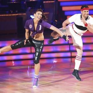 Still of Maksim Chmerkovskiy and Hope Solo in Dancing with the Stars 2005