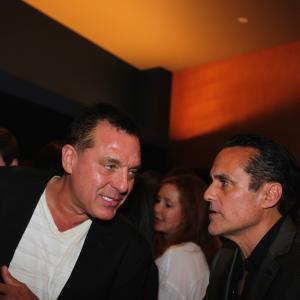 Tom Sizemore and Maurice Benard at The Ghost and The Whale film premiere