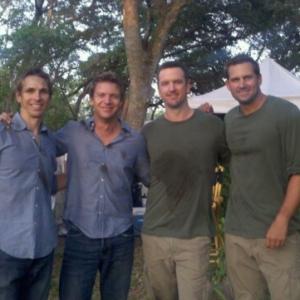 On the set of The Glades