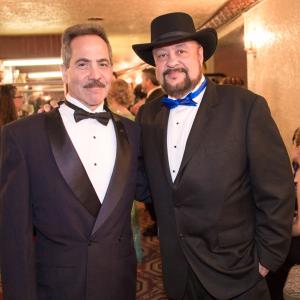 Larry Thomas and Robert Alaniz at the Chicago Premiere of 