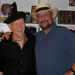 Robert Alaniz with singersongwriter Alan ODay