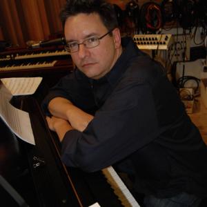 Greg Pliska in the studio