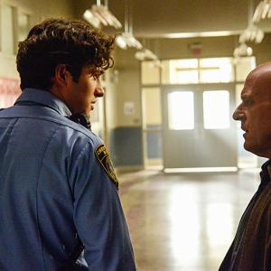 Still of Dean Norris and Alexander Koch in Under the Dome (2013)