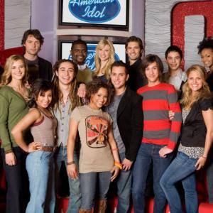 Still of Carly Smithson, Syesha Mercado, David Hernandez, Chikezie Uwazie, David Cook, Robbie Carrico, Luke Menard, Ramiele Malubay, Kristy Lee Cook, Danny Noriega, Amanda Overmyer, Brooke White, David Archuleta, Kady Malloy, Michael Johns and Jason Castro in American Idol: The Search for a Superstar (2002)