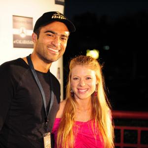 Warren Pereira and Allison Mccurdy at the March 2009 Method Fest in Calabasas CA Pereiras Whos Good Looking? was an Official Selection at the festival
