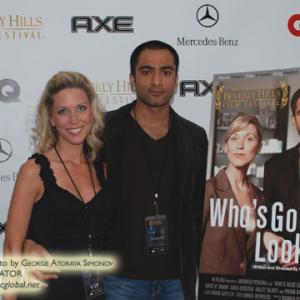 Katie O Grady and Warren Pereira at 2008 Beverly Hills Film Festival for Whos Good Looking? screening