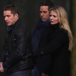 Still of Jennifer Morrison Michael RaymondJames and Josh Dallas in Once Upon a Time 2011