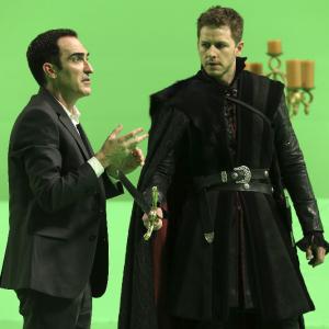 Still of Patrick Fischler and Josh Dallas in Once Upon a Time 2011
