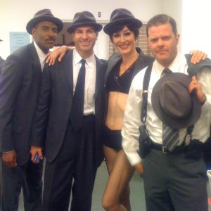 Backstage with FBI agents in Catch Me If You Can after Dont Break The Rules