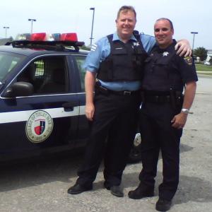 Behind the scenes on MIDRANGE with a real cop from Tinley Park PD, Ken Karczewski.