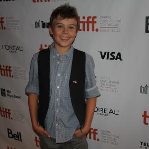 Gage at the world premiere of I Declare War at TIFF 2012