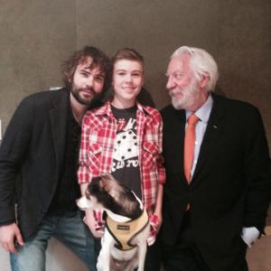Pirates Passage record with Rossif and Donald Sutherland