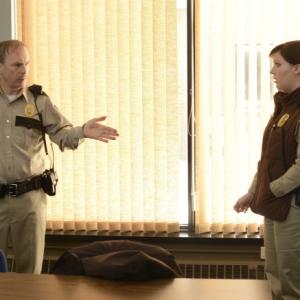 Still of Bob Odenkirk and Allison Tolman in Fargo (2014)