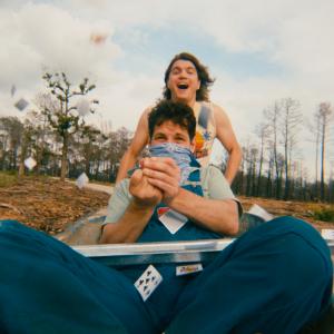 Still of Emile Hirsch and Paul Rudd in Prince Avalanche (2013)