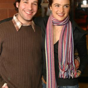 Rachel Weisz and Paul Rudd at event of The Shape of Things (2003)