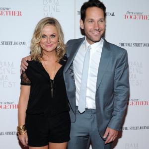 Amy Poehler and Paul Rudd at event of They Came Together 2014