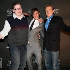 Brandon Hardesty Chad Jamian Williams and William H Macy at the premiere of Bart Got A Room at the Tribeca Film Festival in NY 2008