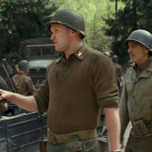 Still of Diarmaid Murtagh George Clooney and Bill Murray in The Monuments Men 2014