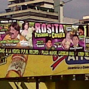 ADS AND BANNERS FOR ROSITA PASAME LA COSITA