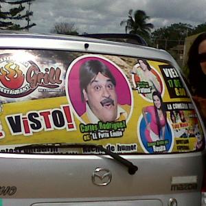 STICKERS IN CARS FOR HE VISTO