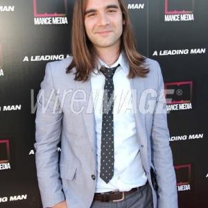 Nick Frangione at the premiere for A Leading Man